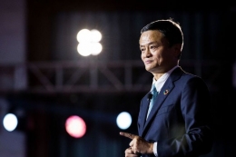 Jack Ma, Pendiri Alibaba yang pensiun Oktober 2019 ini | Sumber gambar : tekno.kompas.com