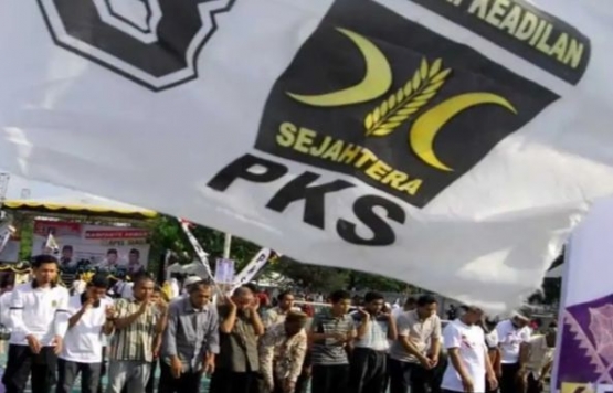 Kampanye Partai Keadilan Sejahtera (PKS). | Antaranews/Ampelsa