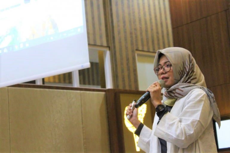 Melyani Filtania Sekretaris dua BPC Perhumas Bogor sekaligus Koordinator media sosial Pemkot Bogor. Dok. PERHUMAS