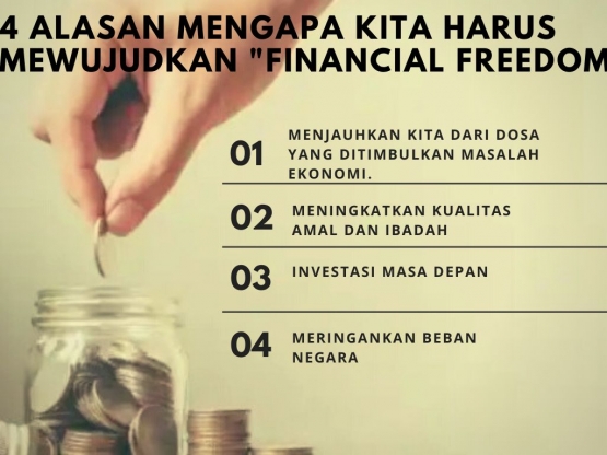 Financial Freedom. Sumber: penulis