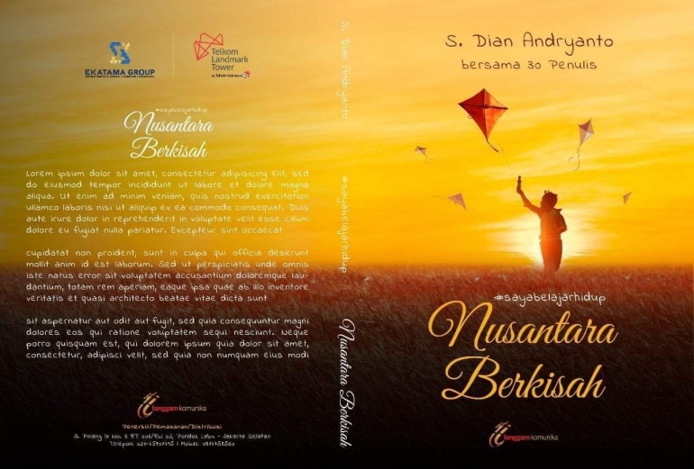 sampul buku Nusantara Berkisah (Langam Komunika)
