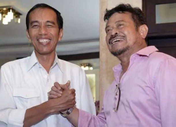 Jokowi dan Syahrul Yasin Limpo. Sumber: Edunews
