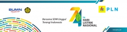 Logo Hari Listrik Nasional ke 74 | pln.co.id