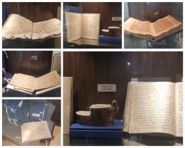 Sebagian koleksi kitab-kitab lama yang ditulis dengan tangan (Dok. Pribadi)