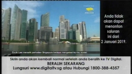 Tampilan TV analog di TV Singapura. Capture Youtube