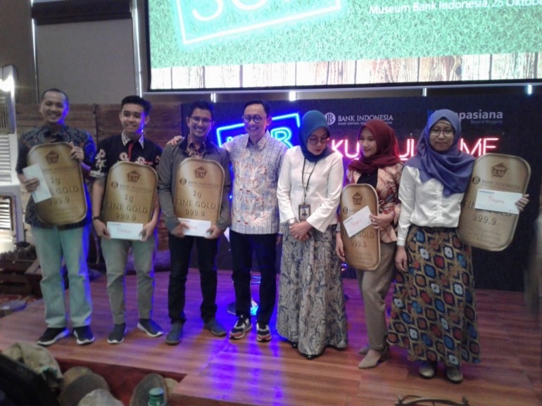 Pemenang Favorit Blog Competition Bank Indonesia (dok. Adica Wirawan)