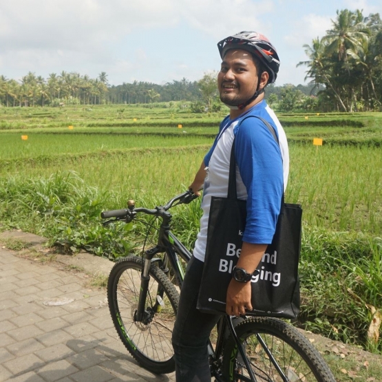 Keindahan Desa Bongkasa Pertiwi yang dijelajahi dengan trail Sepeda. (Foto: DBA 3)
