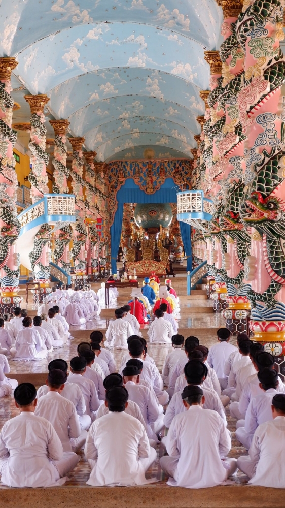 simbol mata satu di altar kuil (dokumentasi pribadi)