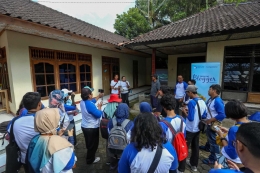 Kunjungan Peserta Danone Blogger Academy 2019 di Desa Bongkasa Pertiwi Bali (Foto: DBA 3)