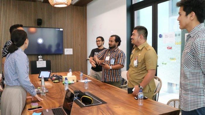 Pemeritah Aceh dan elemen sipil Aceh mendatangi Perwakilan Google Indonesia, senin 28/10/2019 (Foto : acehtribunews.com)