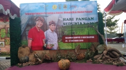 Dokumentasi: Kegiatan Hari Pangan Sedunia 2019 di IAIN Salatiga, Jawa Tengah.