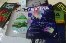 Sigma, majalah sekolah SMA Negeri 1 Yogyakarta (Foto: Grid. id)