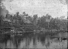 Borneo History : Perang Kayau Dayak Ngaju dan Dayak Kenyah (foto: borneohistory57.blogspot.com)