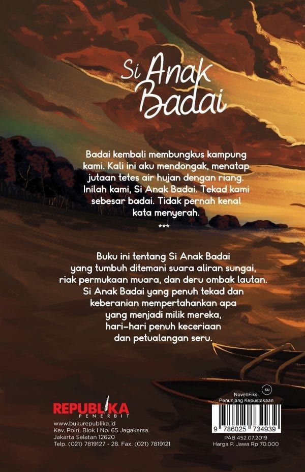 Belajar Bersama Badai Resensi Novel Si Anak Badai Karya