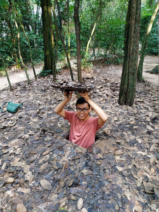 ukurannya sangat kecil (dokumentasi pribadi)