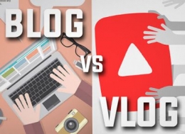 Blog vs Vlog | Sumber gambar : www.bangtax.net
