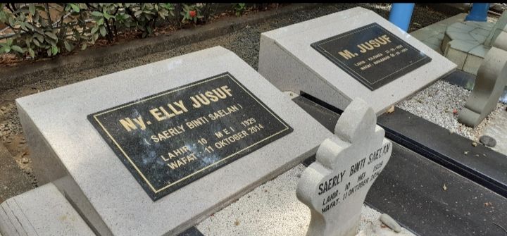 Makam jendral bersanding istri (dok Subhan)