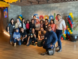 Rekan-rekan STA-AAS Berfoto Bersama di Kantor Google Indonesia - Foto: Dokumentasi Pribadi