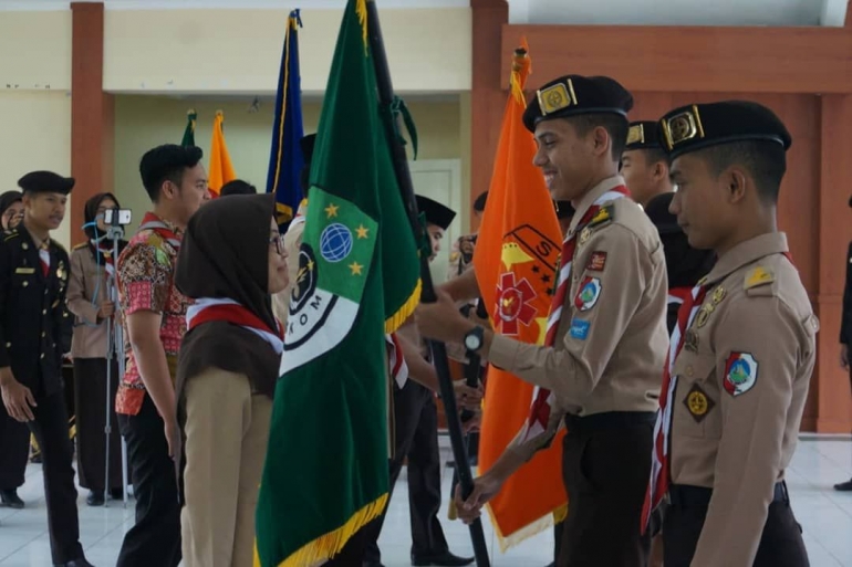 Dok.Perskom/Serah Terima Bendera Unit.