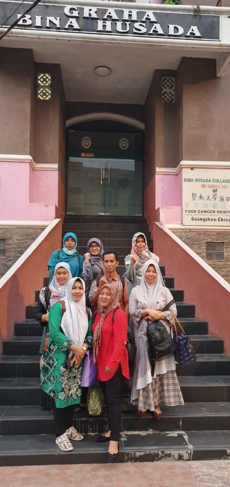 Sebagian mahasiswa MKM Bina Husada Palembang. dokpri