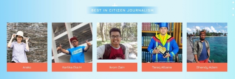 Nominee Best in Citizen Journalism| Kompasiana