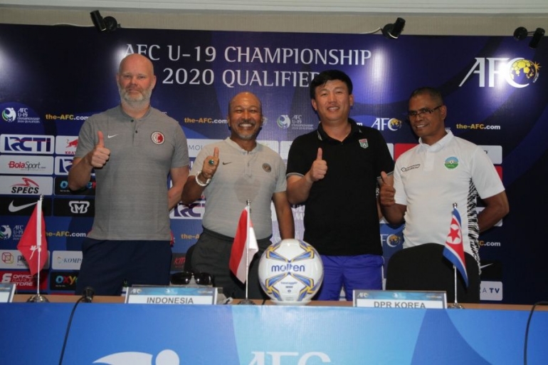 Jumpa Pewarta Kualifikasi Piala Asia U-19 Jakarta (Foto PSSI.org) 