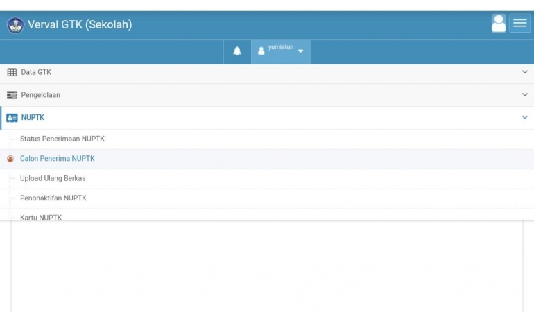 Sumber: screenshoot http://vervalptk.data.kemdikbud.go.id/NUPTK