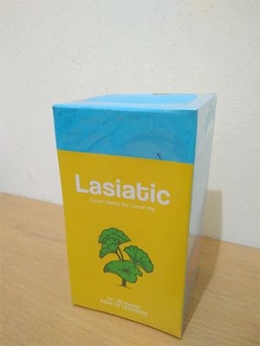 Lasiatic,ekstrak daun pegagan yang dikemas secara modern | review-lasiatic