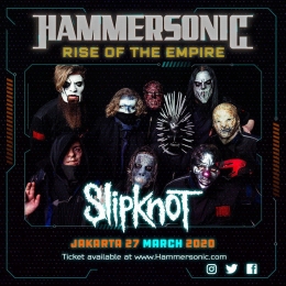 Catat tanggalnya Slipknot bakal pentas di Jakarta (sumber: Hammersonic.com)