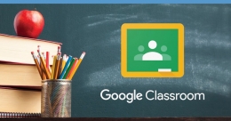 Ilustrasi Google Classroom (Sumber gambar: screencast-o-matic.com)