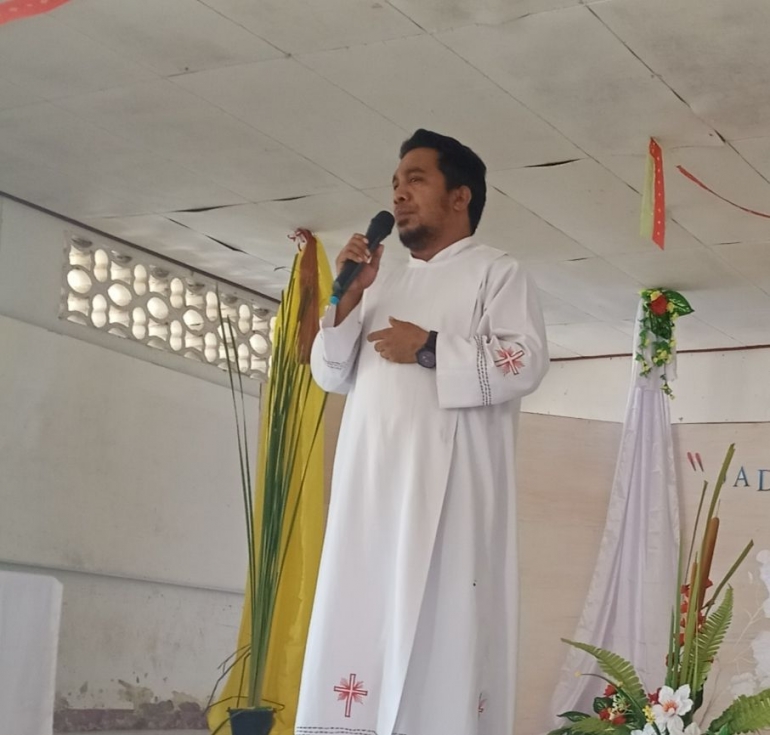 Rm. Yanto Bere, Pr, Ketua Yayasan Liurai Malaka | dokpri