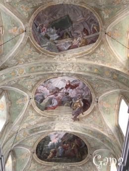 Lukisan di gereja Katholik (dok.Gana)