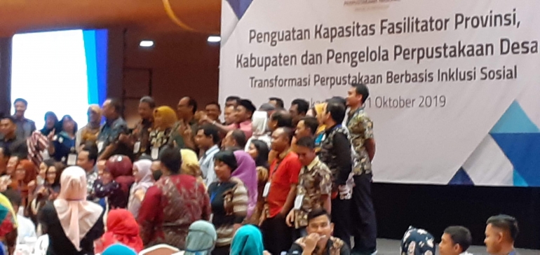 Para pengelola perpustakaan berkumpul di Jakarta (dokpri) 