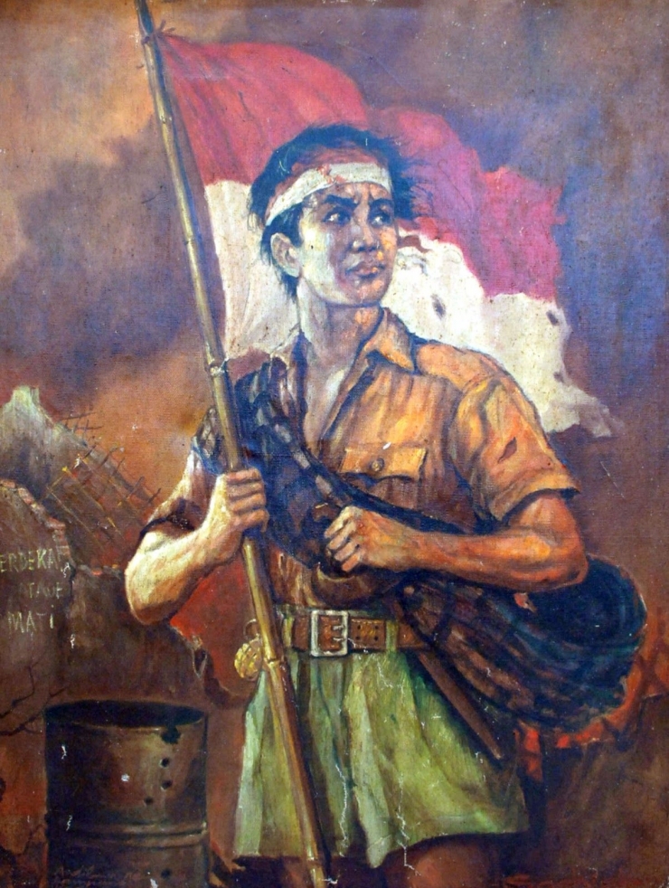 Sumber : Lukisan sejarah perjuangan Indonesia