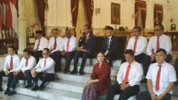 Ilustrasi gambar Presiden RI Jokowi bersama Para Wamen | Dokumen Rilis.id