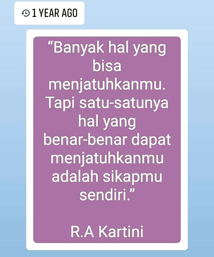 Quote 1 dari Ibu R.A Kartini. Picture Edited by Ari. Dokumen pribadi