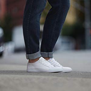 white sneakers (via www.amazon.com)
