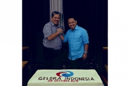 Pendiri Partai Gelora, Fahri Hamzah (kiri), dan Anis Matta (kanan).(Instagram/@fahrihamzah)