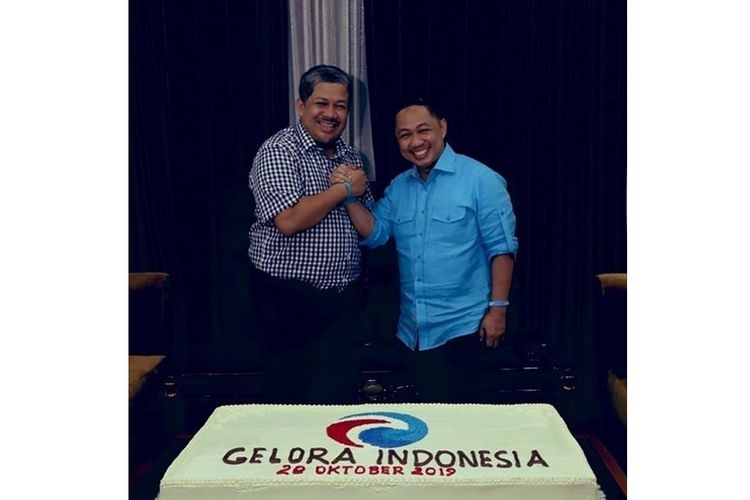 Pendiri Partai Gelora, Fahri Hamzah (kiri), dan Anis Matta (kanan).(Instagram/@fahrihamzah)