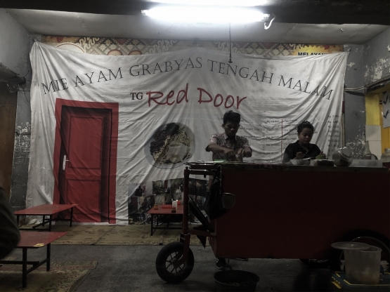 Penampakan Mie Ayam Grabyas Red Door/dok. mariaagista