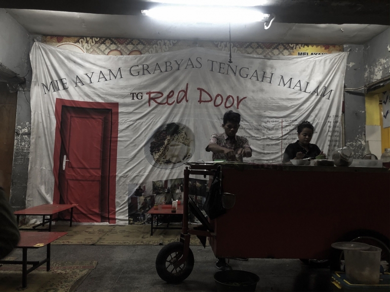 Penampakan Mie Ayam Grabyas Red Door/dok. mariaagista