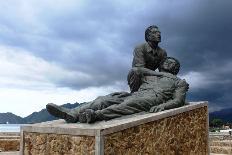 Timor Leste Santa Cruz Massacre monument, photo by ody-see.com
