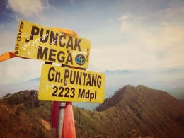 Puncak Mega Gunung Puntang | dokpri