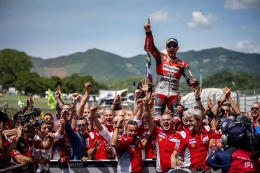 menang ketika di Ducati tahun 2018 (dok.motogp.com)