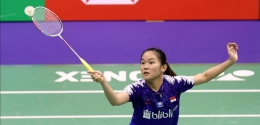 Tunggal putri Indonesia, Ruselli Hartawan, lolos ke putaran II Hong Kong Open 2019 usai mengalahkan pemain Tiongkok/Foto: badmintonindonesia.org