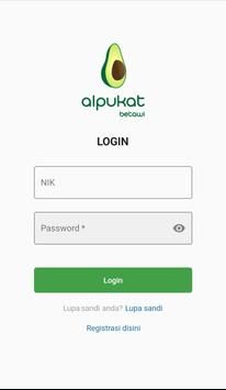user interface Alpukat Betawi (dokpri)