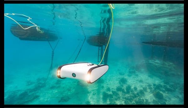 Penggunaan drone di dalam laut (Foto: Museum Maritim Sydney)