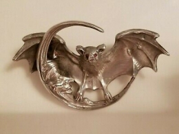 Details about Unger Brothers Bat with Man and the Moon Brooch/Ruby Eyes (https://www.pinterest.com)