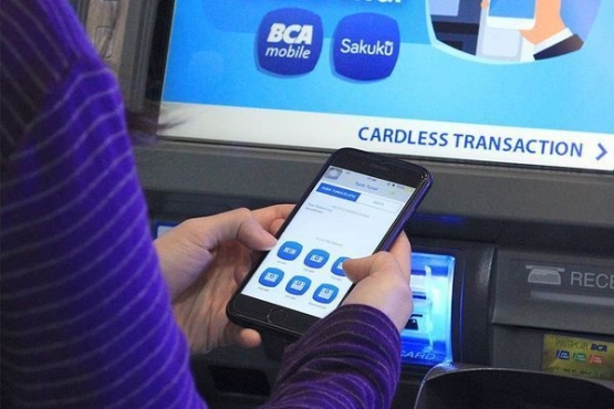 Transaksi Cardless dari BCA mobile (Foto : IDM Time)