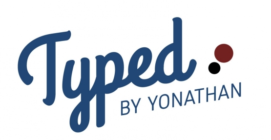 Typed by Yonathan Signature Logo